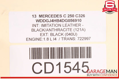 12-15 Mercedes W204 C250 722.9 7G-Tronic Automatic Transmission 722997 OEM 115k