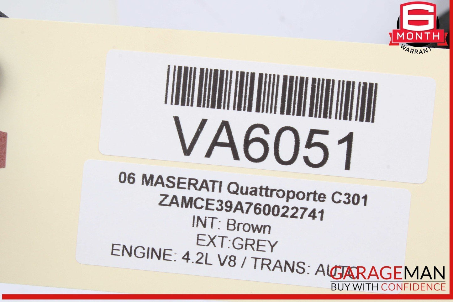 03-13 Maserati Quattroporte M139 Audio Sound Speaker Rear Left & Right Side Set