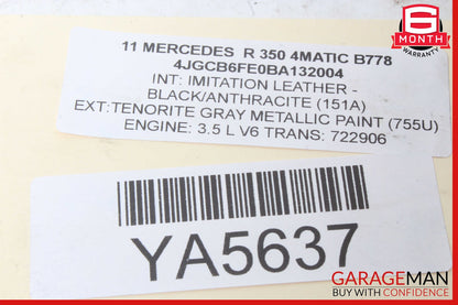 Mercedes W251 R350 ML550 GL450 Rear Left & Right Brake Caliper Calipers Set OEM