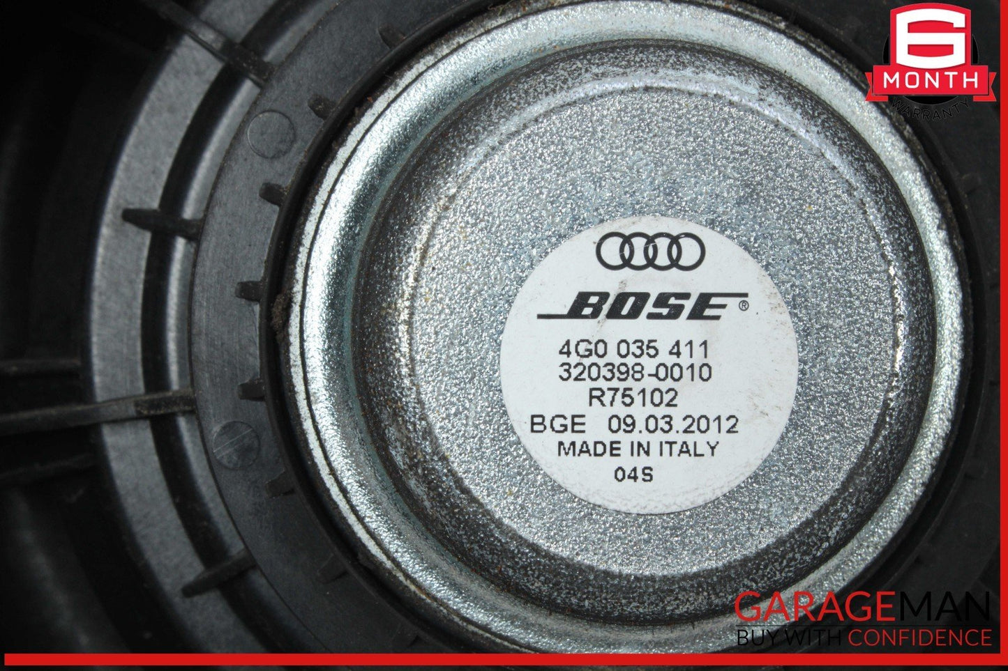 12-18 Audi A7 S6 Rear Right & Left Side Door Sound Audio Speakers Set OEM
