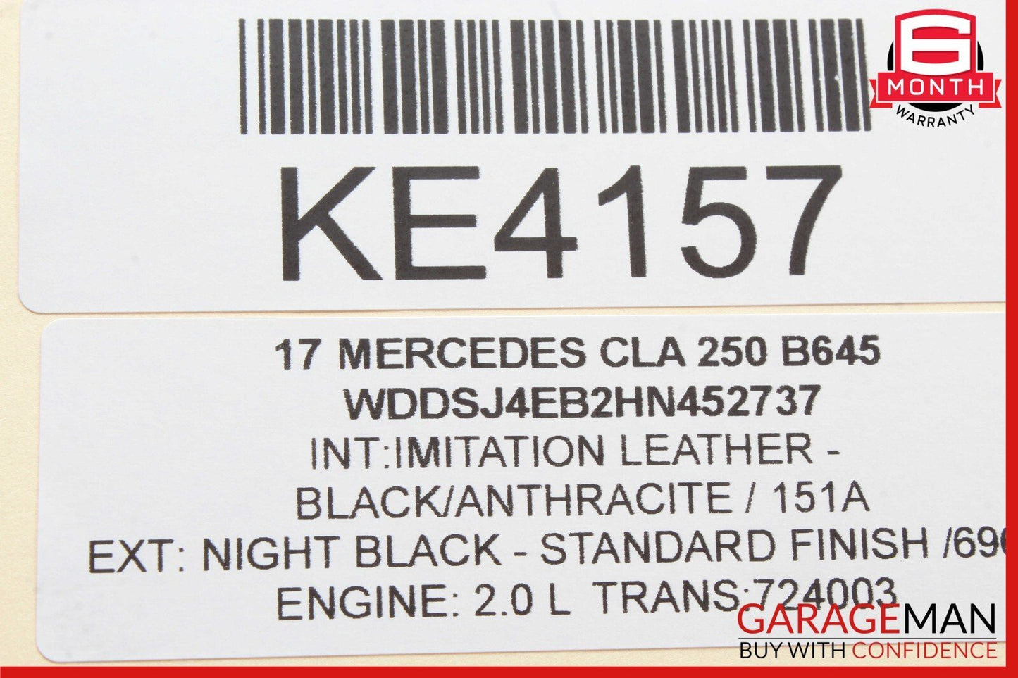 14-18 Mercedes W117 CLA250 CLA45 AMG AC A/C Air Conditioning Compressor OEM