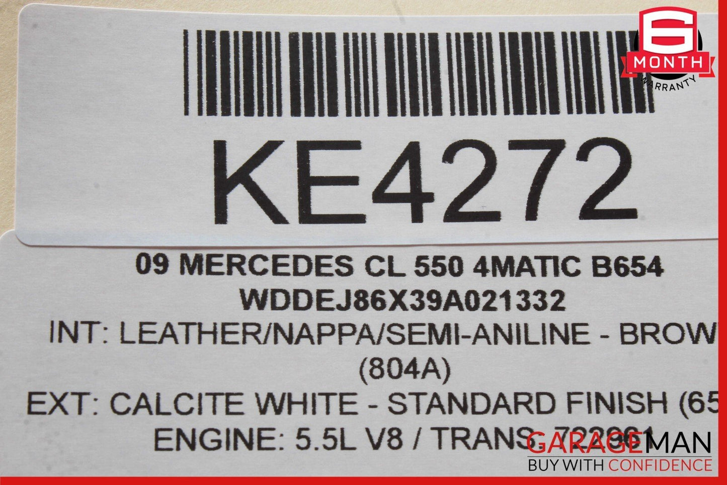 07-14 Mercedes W216 CL550 A/C AC Heater Temperature Climate Control Switch Assy