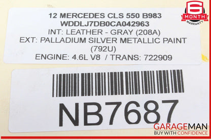 10-18 Mercedes W218 CLS550 CLS350 Rear Brake Caliper Calipers Set of 2 Pc OEM