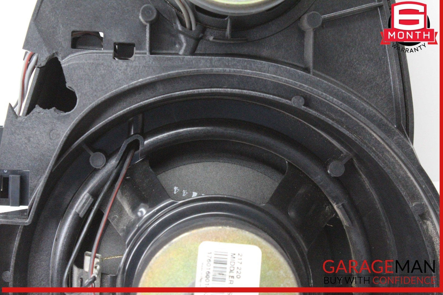 03-08 Mercedes R230 SL500 Left & Right Side Door Audio Speakers Set Bose OEM