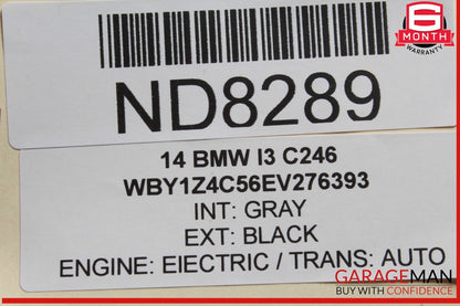 14-21 BMW i3 I01 Hybrid Rear Bumper Reinforcement Impact Bar Rebar Beam OEM
