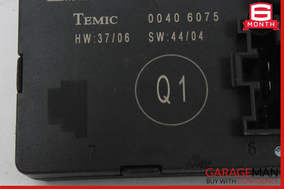 03-09 Mercedes W211 E350 E320 Rear Right & Left Side Door Control Module Set