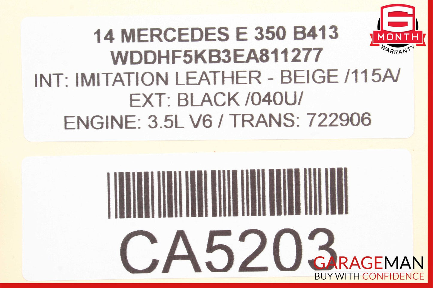 08-20 Mercedes W212 E350 Front Right Side Door Lock Latch Actuator OEM