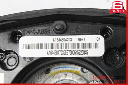06-08 Mercedes W164 ML350 GL450 R500 Steering Wheel w/ Paddle Shifters Black OEM
