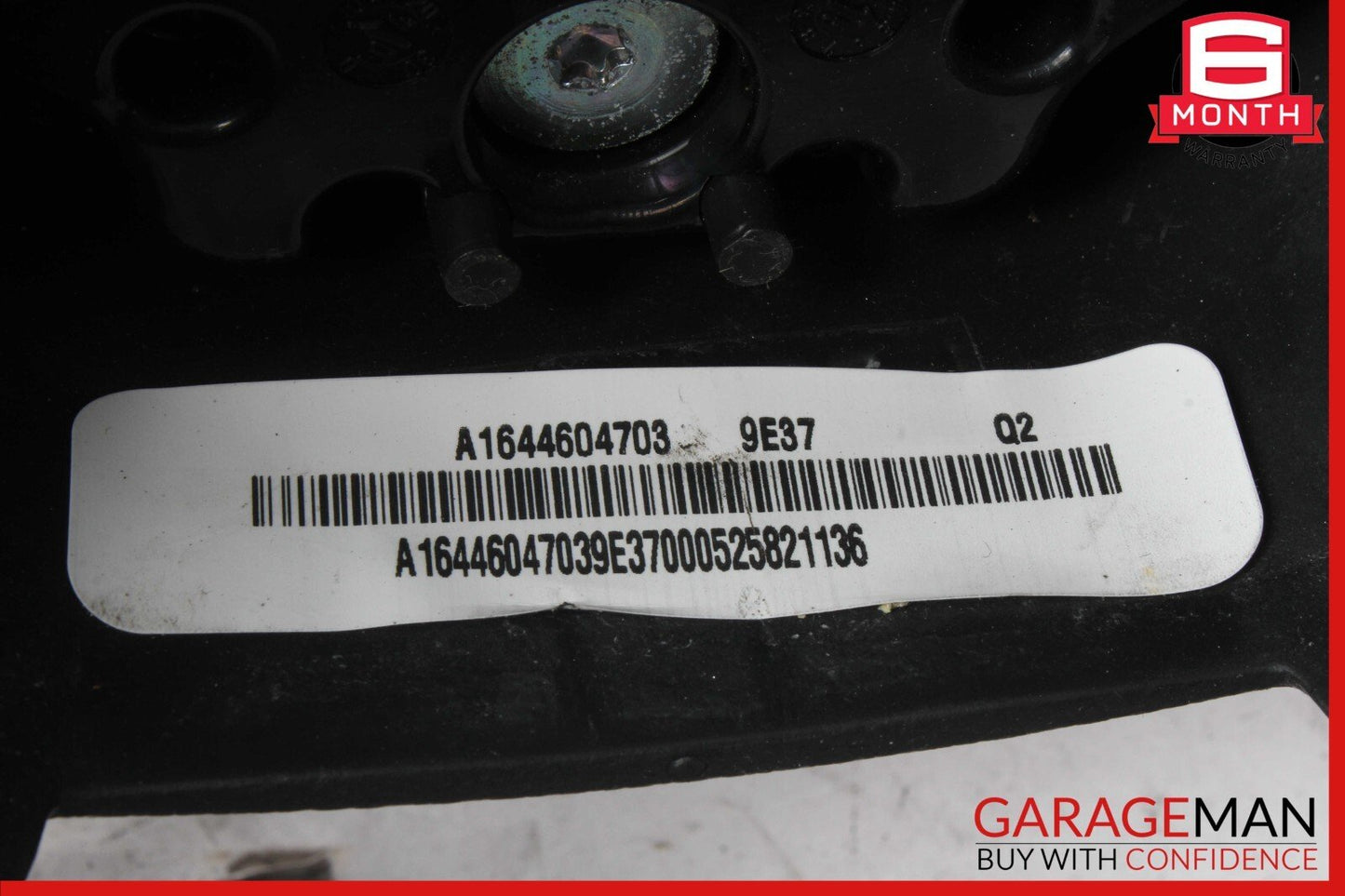 06-08 Mercedes W251 R500 ML350 GL450 Steering Wheel w/ Paddle Shifters Black OEM