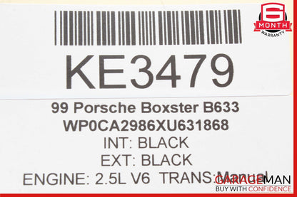 97-04 Porsche Boxster 986 Engine Motor Cooling Fan Intake Black 98662403600 OEM