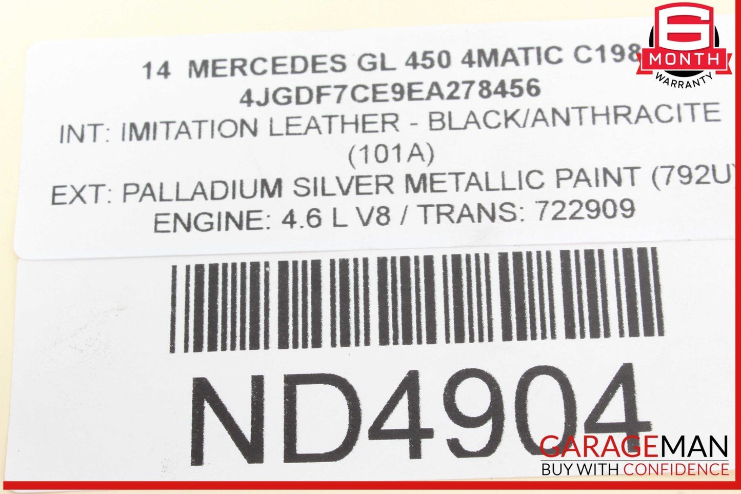 11-20 Mercedes X166 GL450 4MATIC SL550 M278 Engine Timing Cover 2780150200 OEM