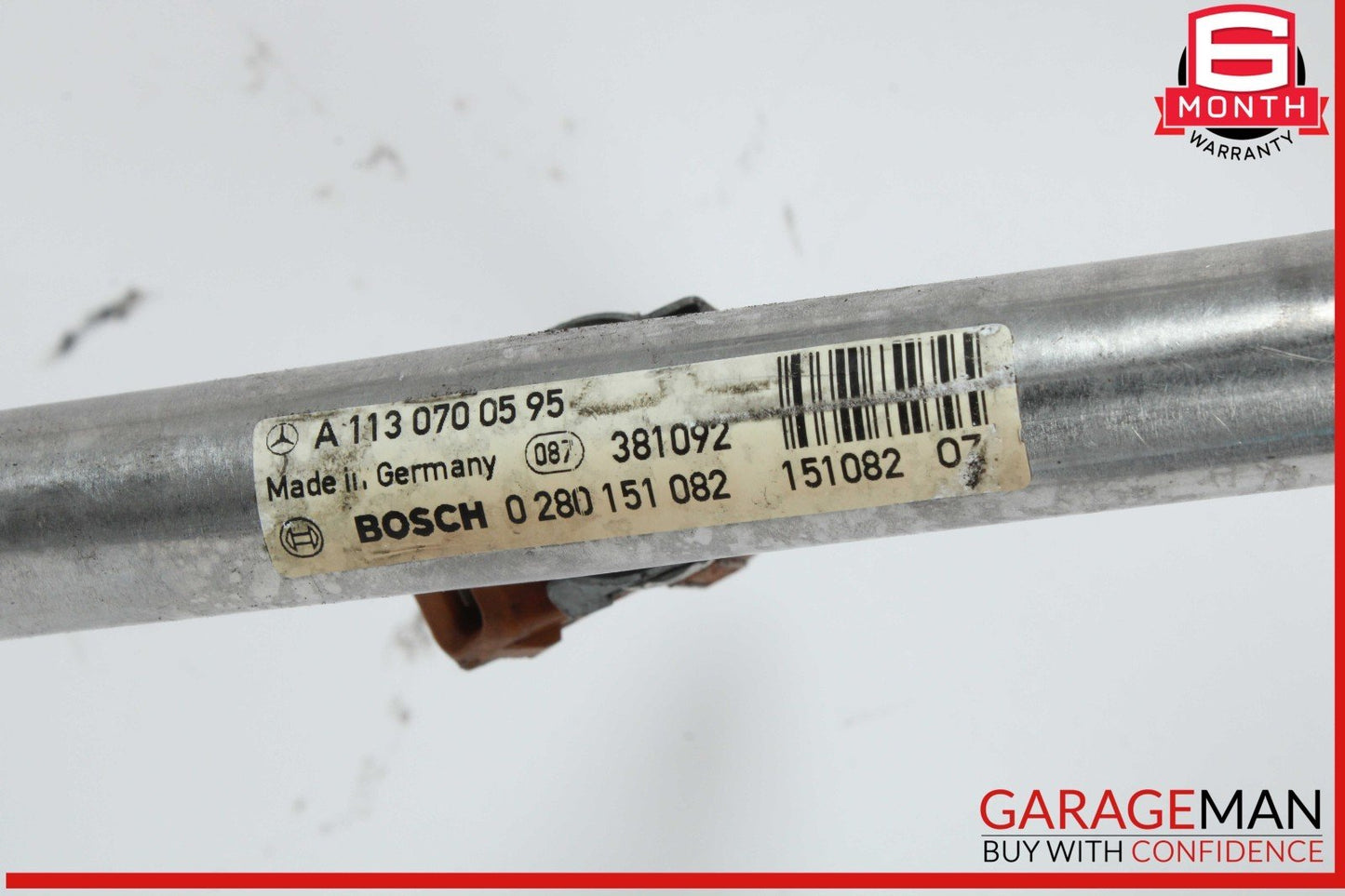 00-06 Mercedes R230 SL500 CL500 E430E500 S500 Fuel Injector Rail Assembly OEM