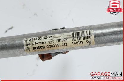 00-06 Mercedes R230 SL500 CL500 E430E500 S500 Fuel Injector Rail Assembly OEM