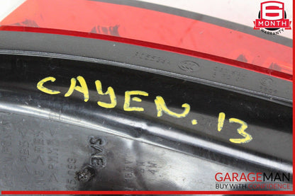 11-14 Porsche Cayenne 958 AWD Rear Left Side Inner Trunk Tail Light Lamp OEM