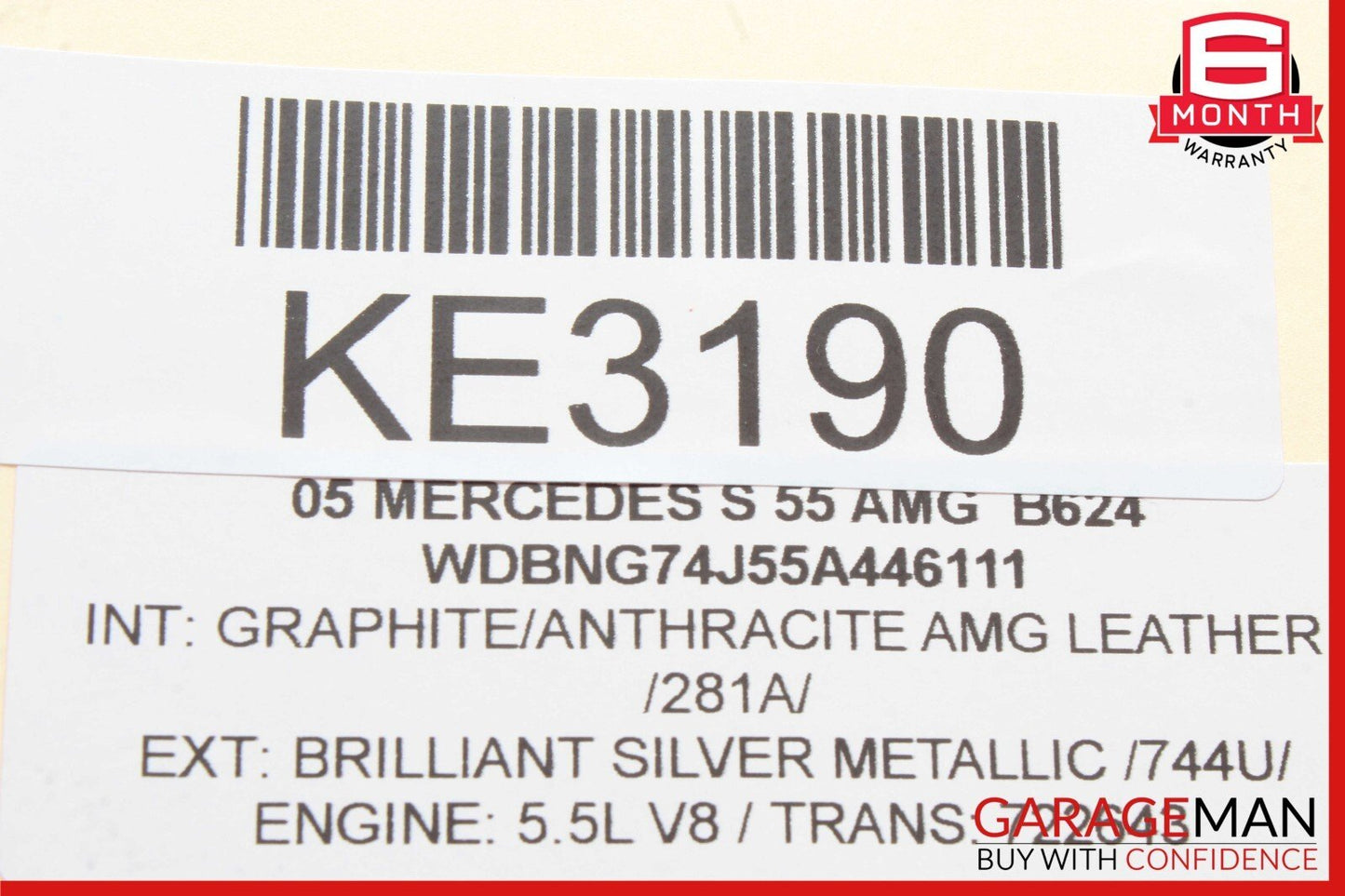 05-12 Mercedes W220 S55 AMG C350 R350 Water Thermostat Housing 2722000115 OEM