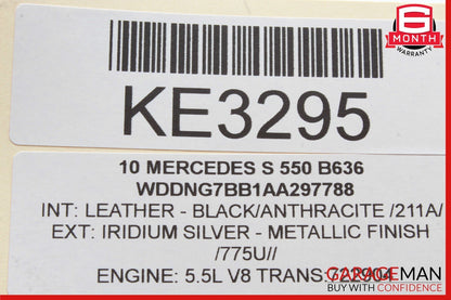 07-14 Mercedes W221 S550 S400 CL550 A/C AC Heater Climate Control Switch OEM