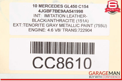 06-13 Mercedes X164 GL450 GL550 Engine Motor Radiator Cooling Fan Assembly OEM