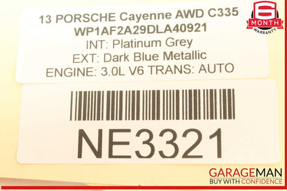 10-18 Porsche Cayenne 958 AWD Front Left & Right Side Door Sound Speaker Set OEM