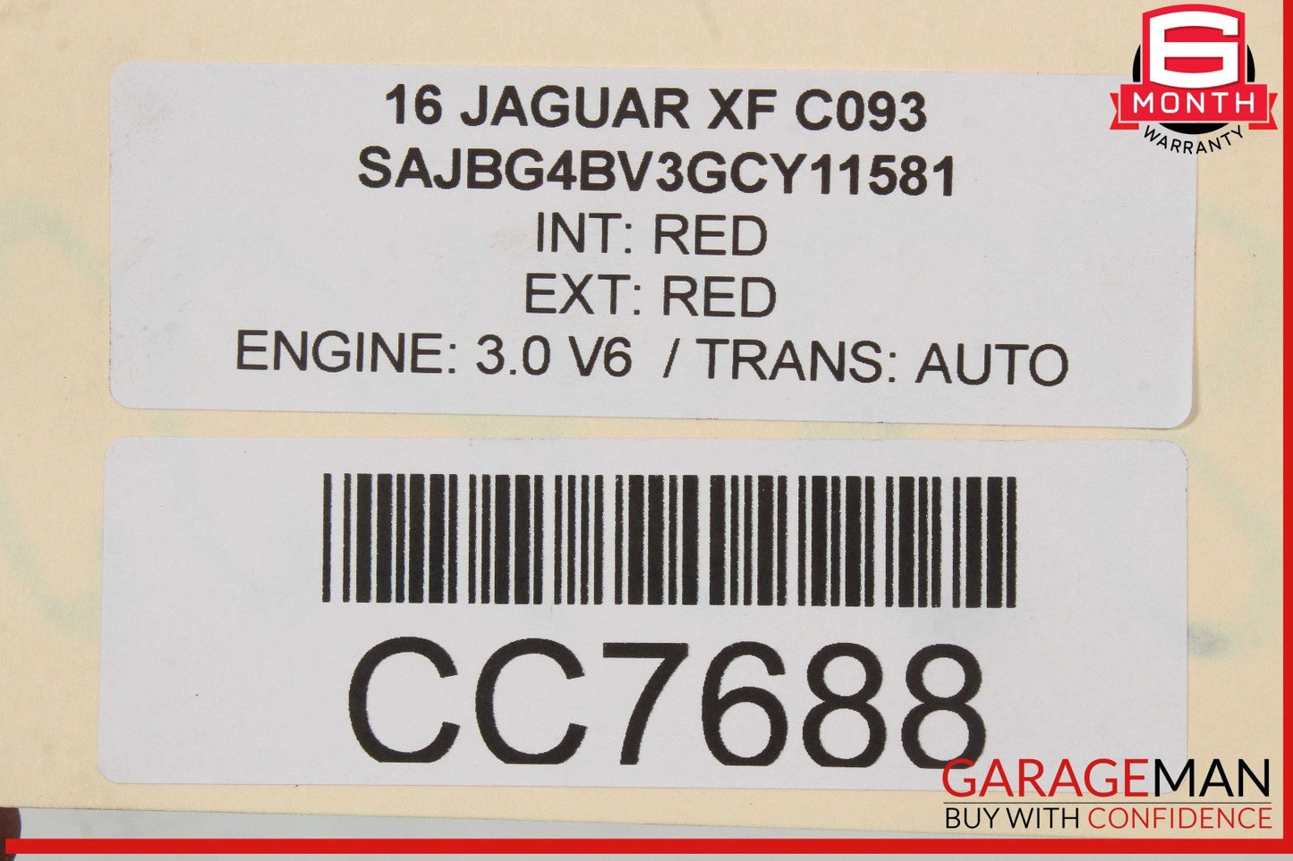 16-23 Jaguar XF Front Subframe Suspension Crossmember OEM