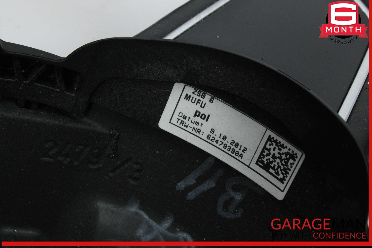 13-16 Audi A4 Front Left Driver Side Steering Wheel Black 4L0419091AC OEM