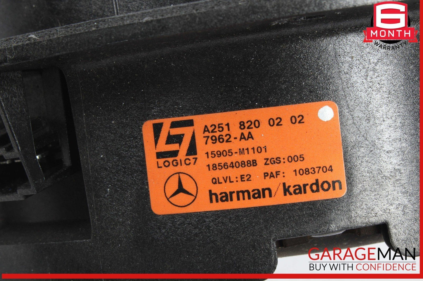 06-09 Mercedes W251 R350 4MATIC Front Right & Left Door Audio Sound Speakers Set