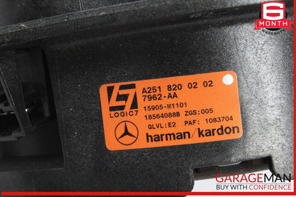 06-09 Mercedes W251 R350 4MATIC Front Right & Left Door Audio Sound Speakers Set