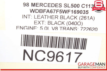 96-02 Mercedes R129 SL500 SL600 Windshield Wiper Motor w/ Arm 0390241433 OEM