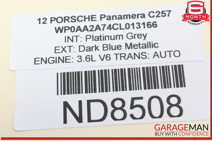 10-18 Porsche Panamera 970 Cayenne 958 Front Left and Right Door Audio Speaker