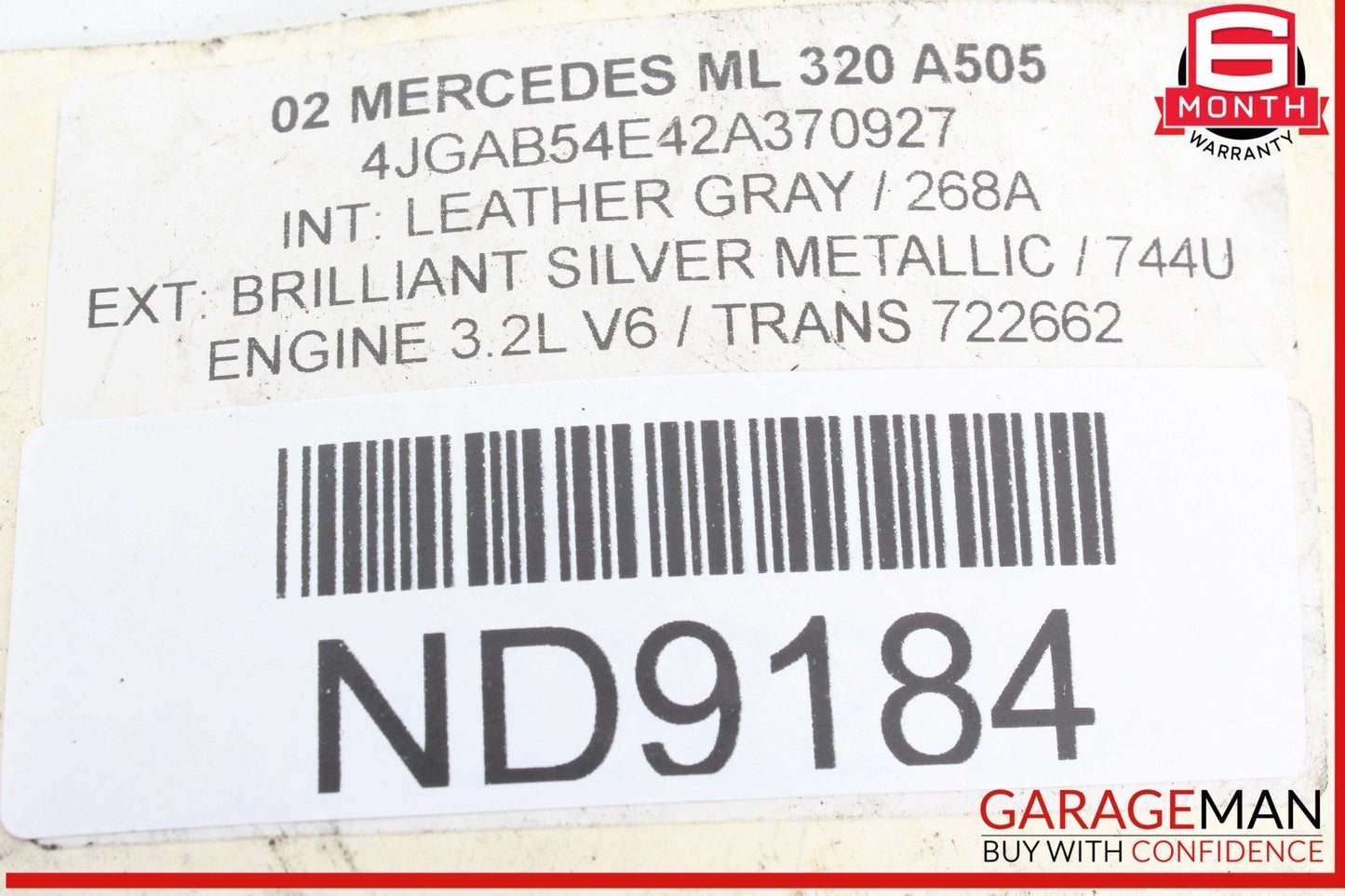 02-05 Mercedes W163 ML320 Bose Subwoofer Sub Woofer Audio Speaker Bass Box OEM