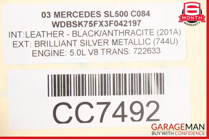 03-06 Mercedes R230 SL500 Engine Motor Cooling Radiator Assembly OEM