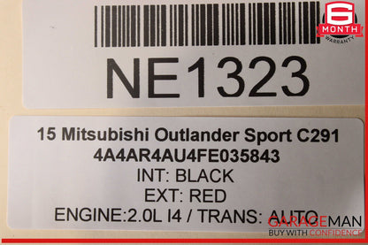 14-20 Mitsubishi Outlander Sport Complete Engine Motor Block Assembly OEM 122k