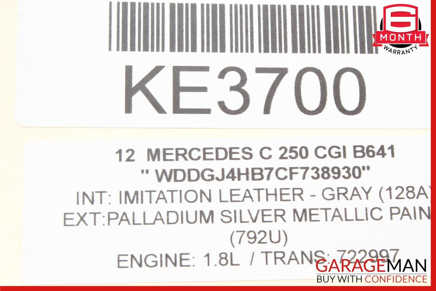 08-17 Mercedes C250 C300 SLK250 E400 Front Left Driver Side Lower Control Arm