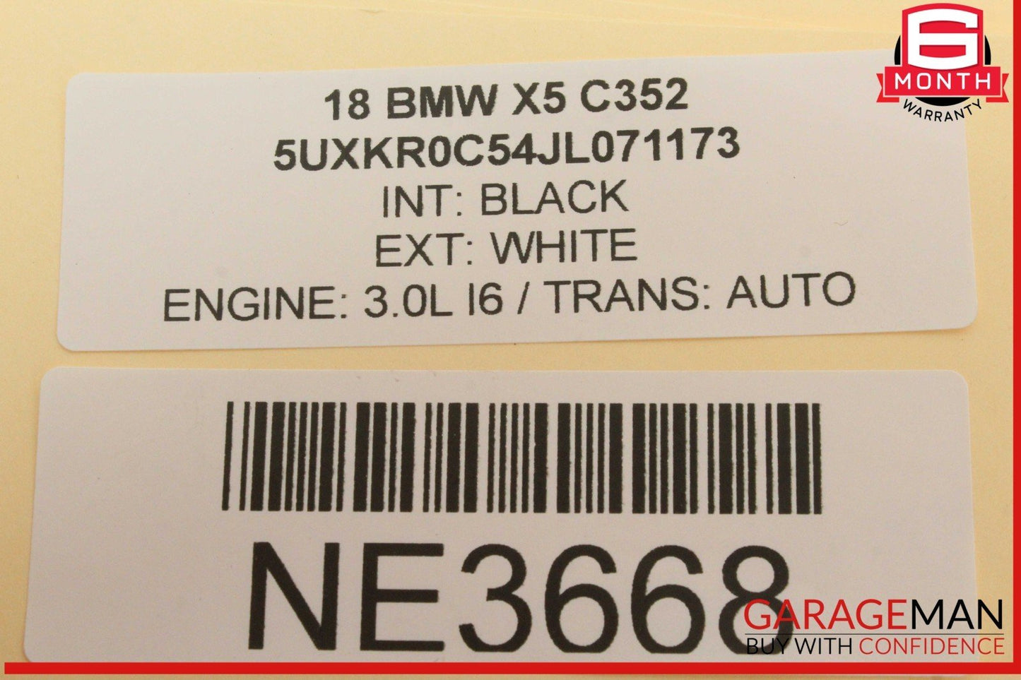 14-18 BMW X5 F15 X3 X4 X6 Rear Power Distribution Fuse Relay Box Module OEM