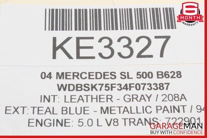 03-12 Mercedes R230 SL550 CLS550 Rear Right / Left Side Thrust Lower Control Arm
