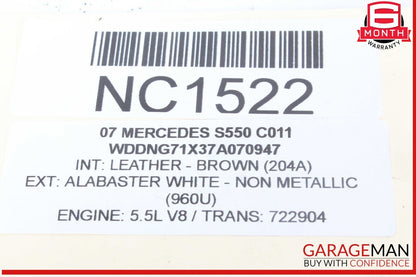 07-14 Mercedes W221 S550 CL550 Front Right & Left Brake Caliper Calipers Set of 2 Pc OEM