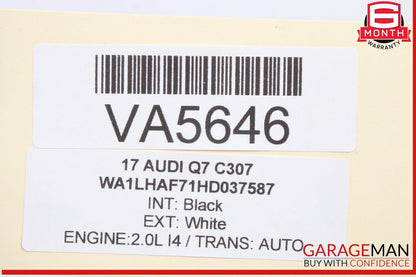17-24 Audi Q7 Rear Left or Rear Right Side CV Axle Shaft 4M0501203D OEM