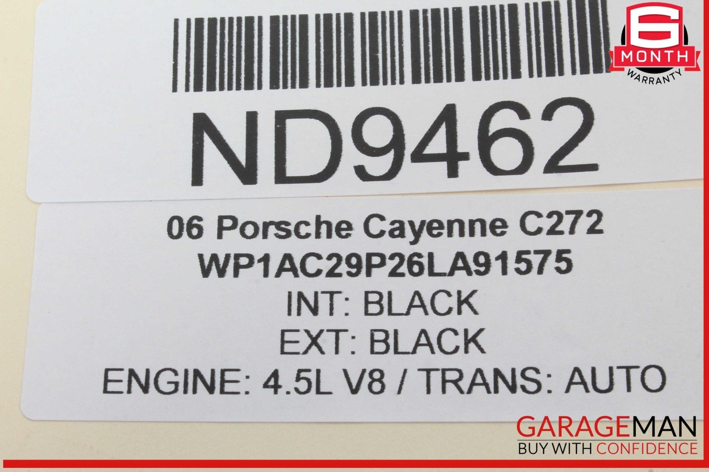 03-10 Porsche Cayenne 955 957 Bose Rear Left & Right Side Door Speaker Set OEM