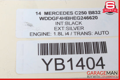 12-15 Mercedes W204 C250 SLK250 M271 1.8L Turbo Turbocharger IHI 2710903680 OEM