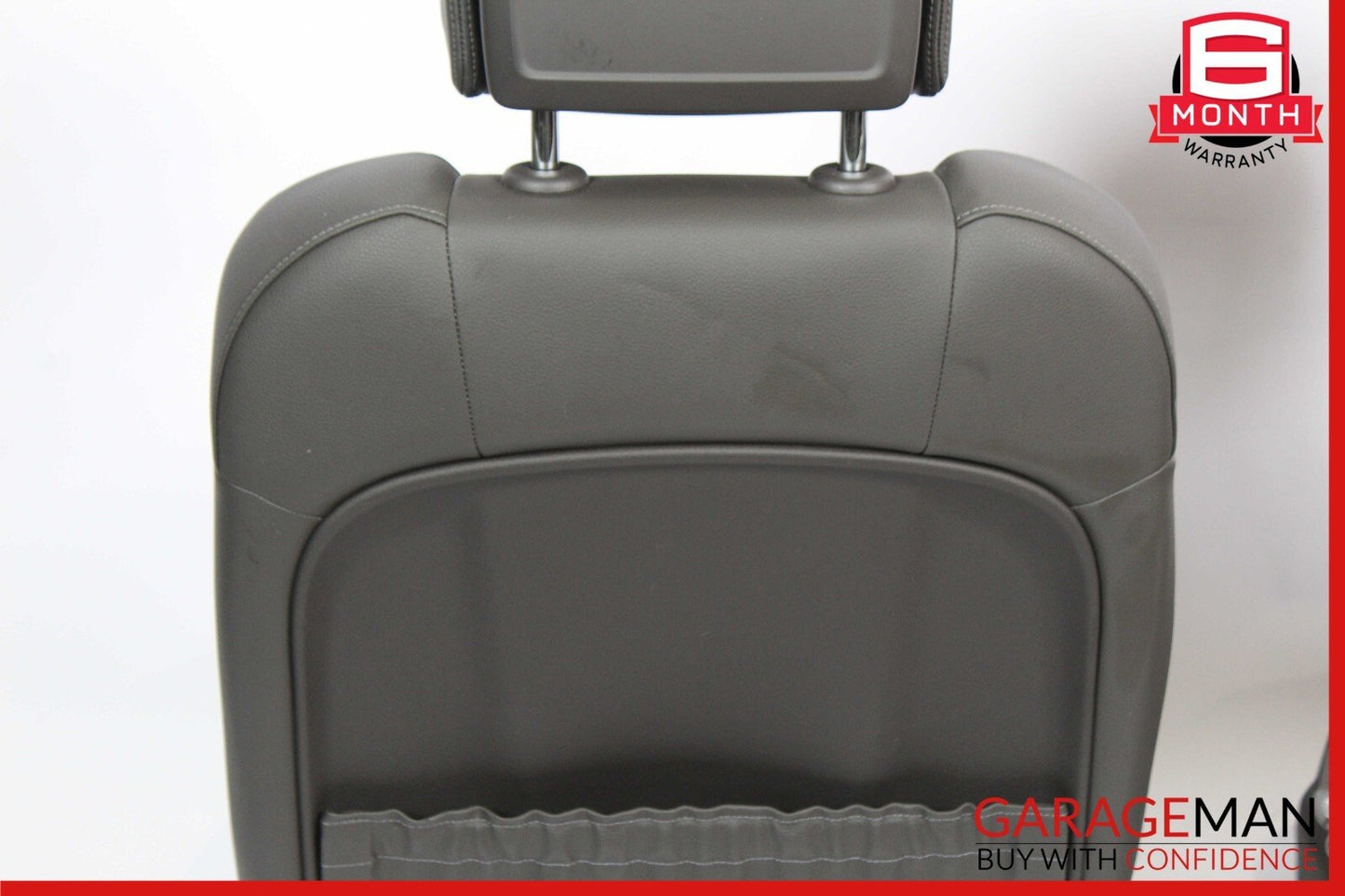 15-18 Porsche Macan Front Right & Left Complete Seat Set of 2 Pc Grey OEM