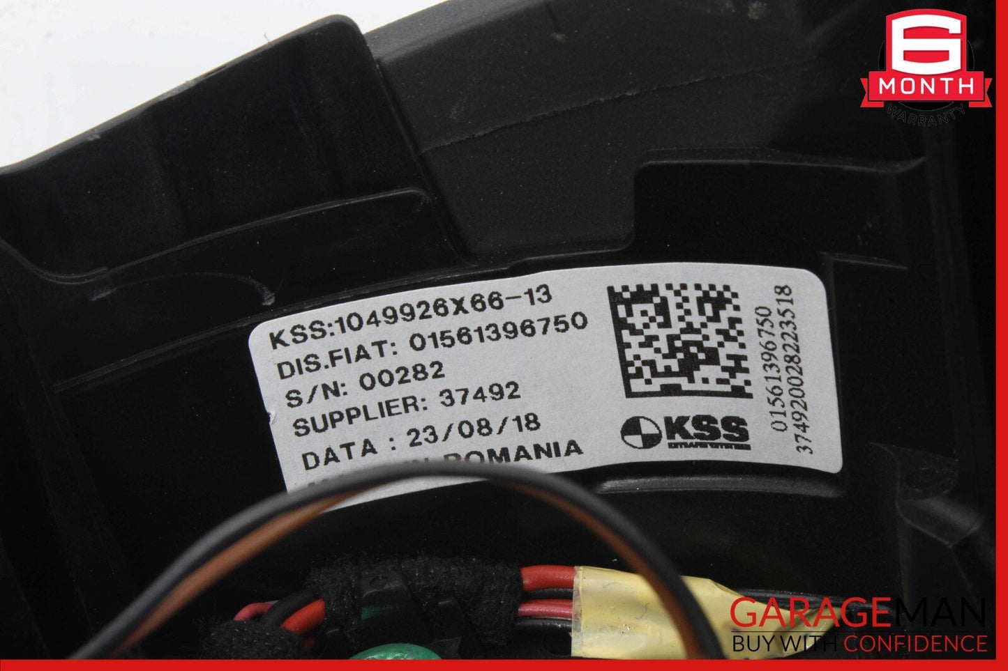 17-22 Alfa Romeo Giulia Steering Wheel w/ Switch Buttons 01561396750 OEM