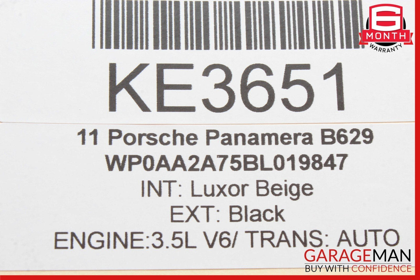 10-16 Porsche Panamera 970 Rear Left / Right Side Upper Control Arm