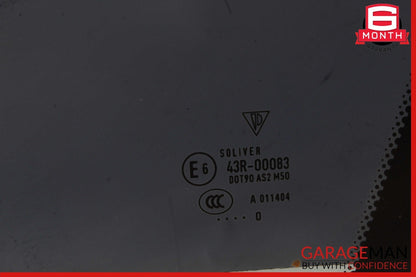 10-16 Porsche Panamera 970 Turbo GTS Door Window Glass Front Right Side OEM
