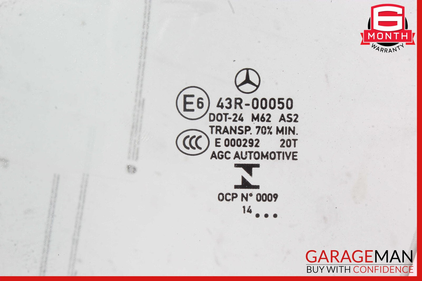 14-18 Mercedes W117 CLA250 Front Left Driver Side Door Window Auto Glass OEM