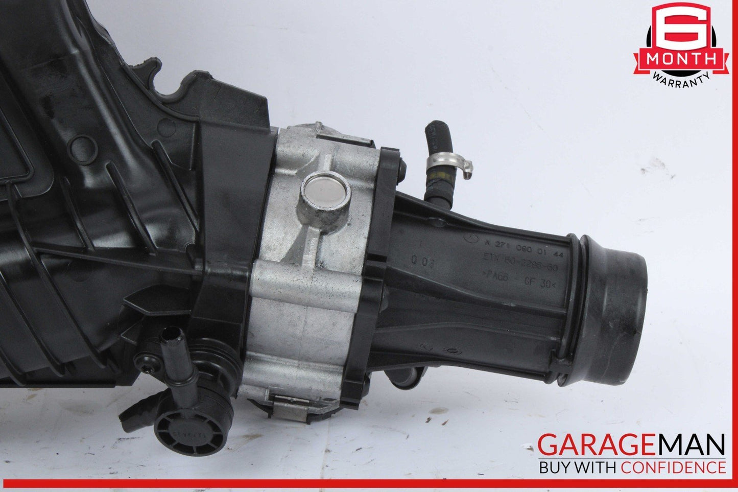 10-16 Mercedes W204 C250 CGI Engine Air Intake Manifold w/ Throttle Body OEM