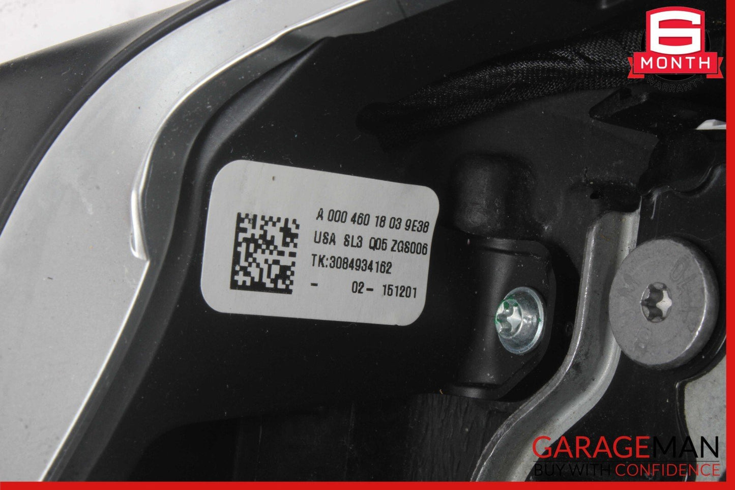 15-18 Mercedes W205 C300 GLC300 Steering Wheel Black w/ Paddle Shifters Assy OEM