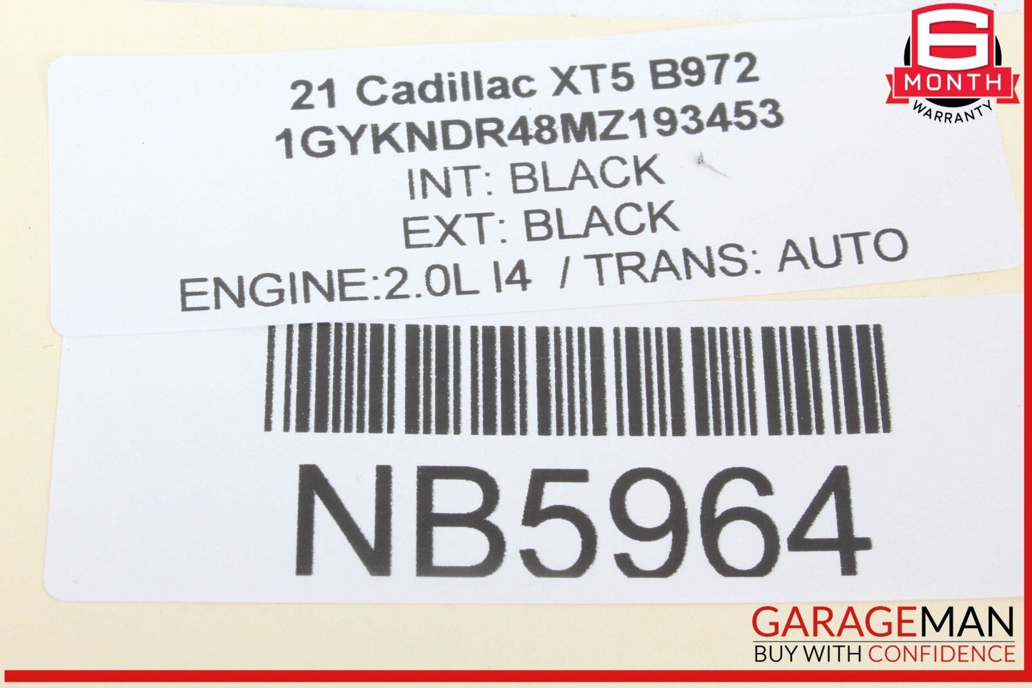 17-23 Cadillac XT5 Dash Dashboard Right Passenger Side Trim Cover Panel 84138188