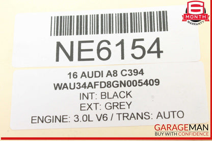 12-18 Audi A8 A7 S7 RS7 Front Engine Transmission Under Body Brace Bracket OEM