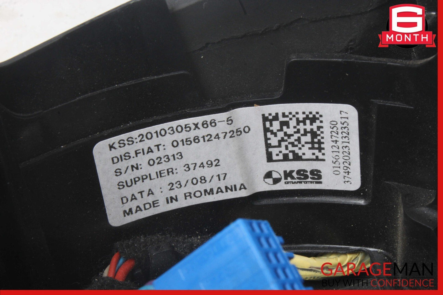 17-19 Alfa Romeo Stelvio Steering Wheel w/ Control Switch OEM