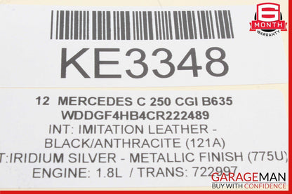 08-14 Mercedes W204 C250 C350 Front Right Curved Wishbone Control Arm RWD
