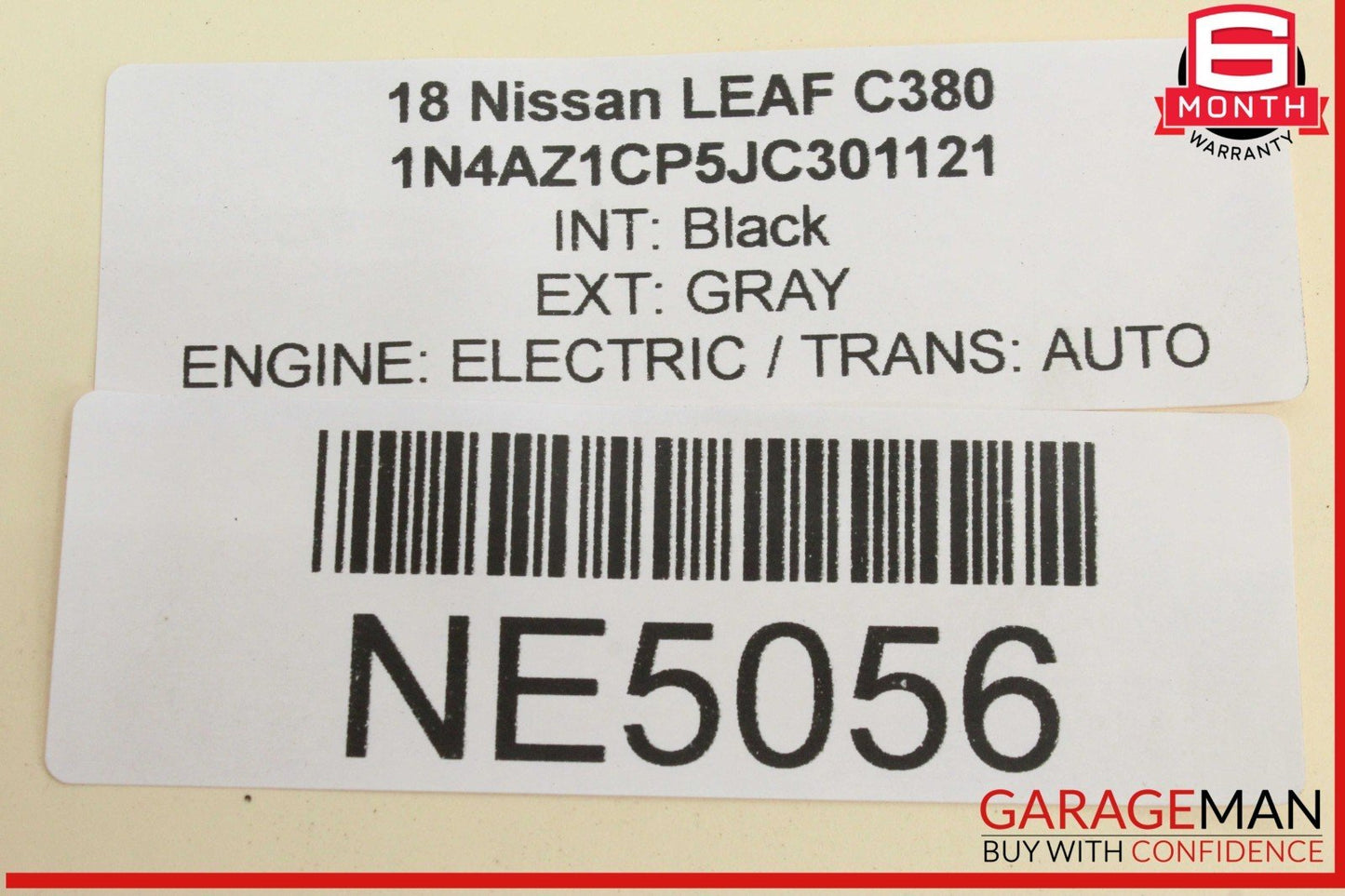 18-24 Nissan Leaf Rear Left Driver Side Tail Light Taillight Lamp 265555SA0A OEM